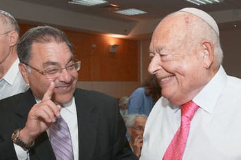Isi Leibler w/ Rabbi Shlomo Riskin