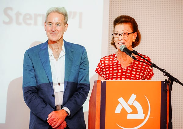 Jane Stern Lebell (right) and Ronnie Stern