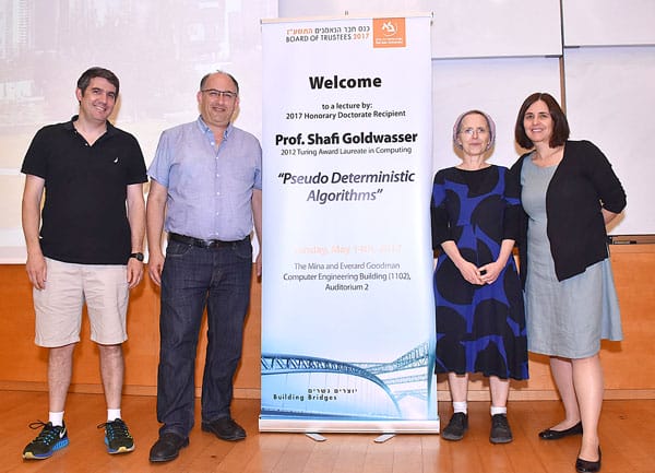 Shafi Goldwasser lecture