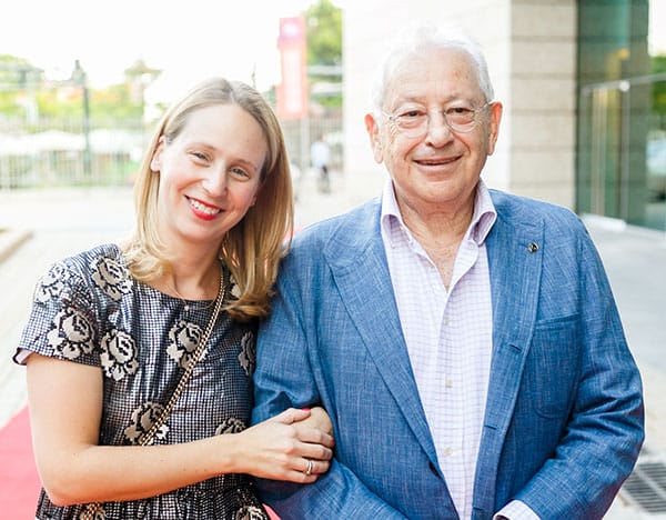 Karin Singer with Yehoshua (Selim) Salti