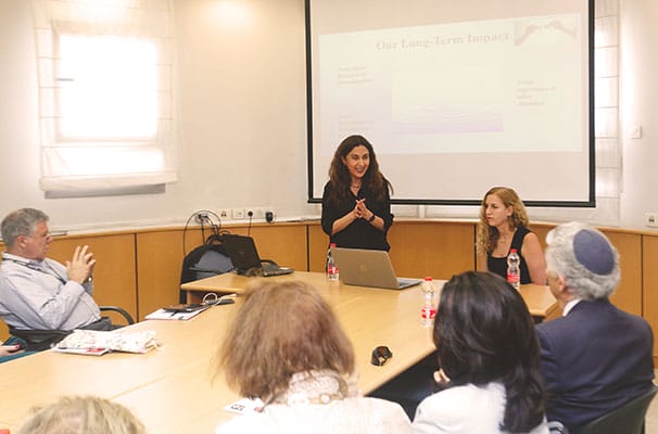 Prof. Eva Gilboa-Schechtman of the Department of Psychology and the Gonda Multidisciplinary Brain Research Center explains the critical need and applied research focus of the Depression Meter Impact Center