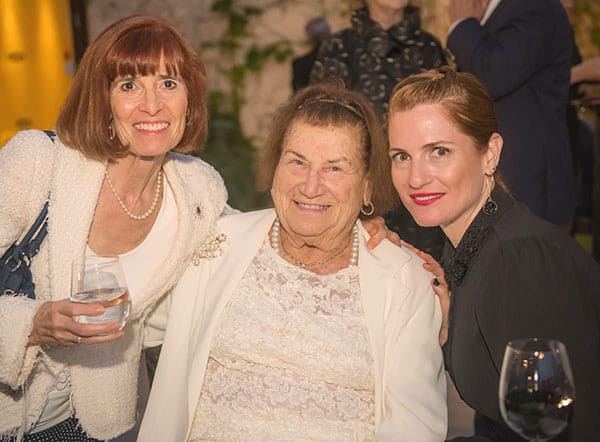 Susan Gradel and Gabi Weisfeld, National President of the Canadian Friends of BIU, with Dr. Merav Galili , Vice President for Development