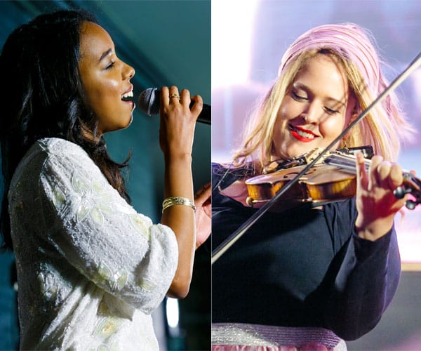 Vocalist Hagit Yaso and violinist and vocalist Ariela Zeitlin-Hoffman provide an enriching artistic program