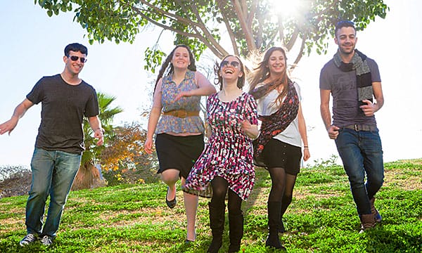 Students at Bar-Ilan University
