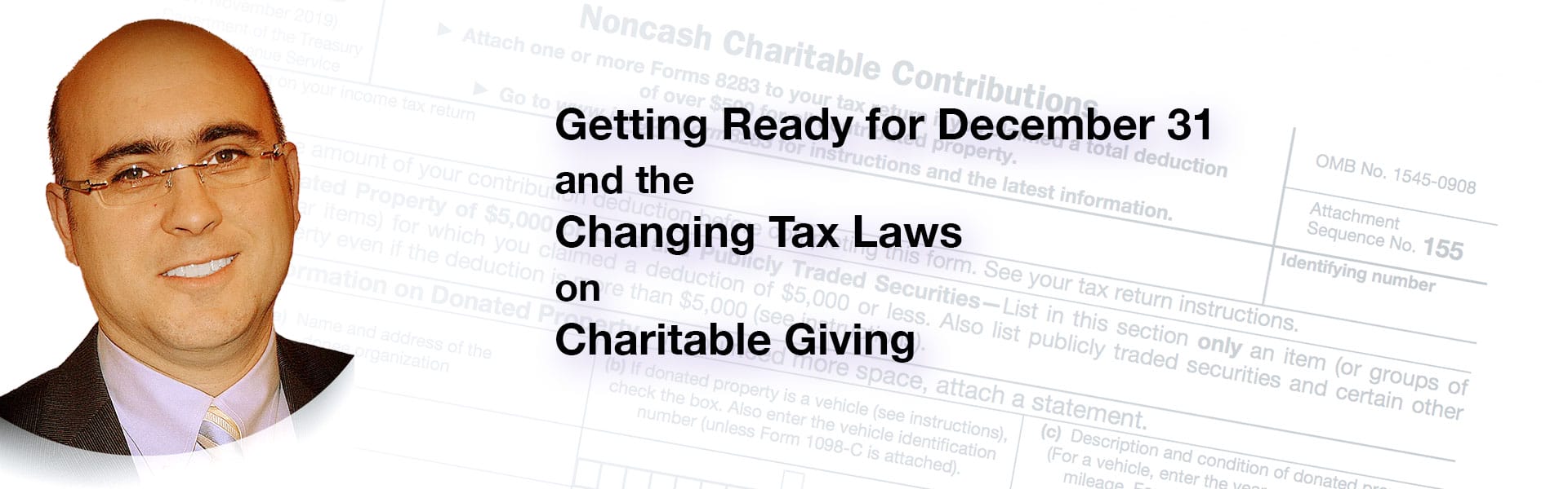 Getting Ready For December 31 and the Changing Tax Laws on Charitable Giving